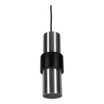 One of Four Perforated Aluminum RAAK Amsterdam Pendants, 1970s