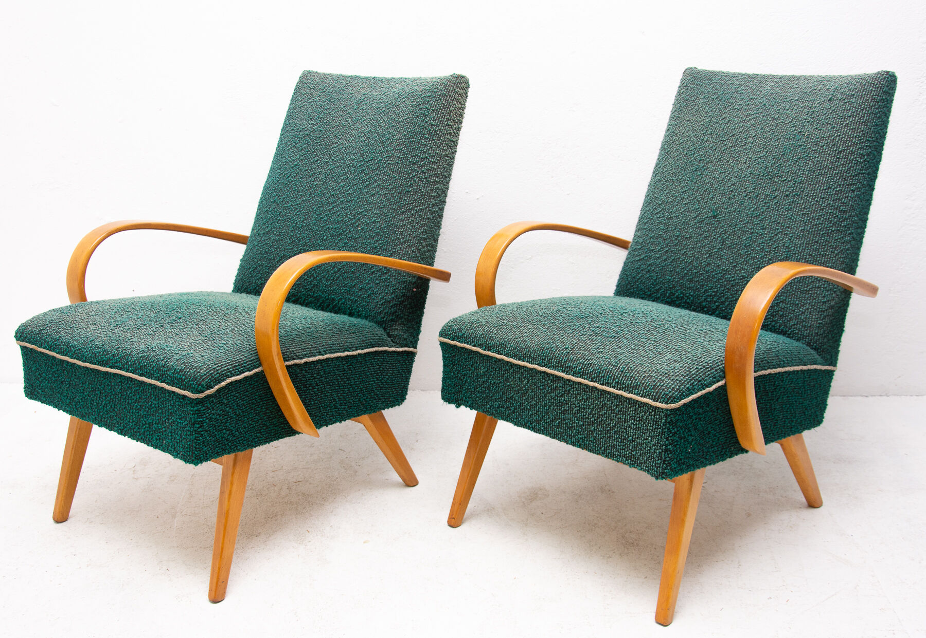 Mid century armchairs by Jaroslav Smidek, 1960, Czechoslovakia