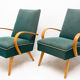 Mid century armchairs by Jaroslav Smidek, 1960, Czechoslovakia