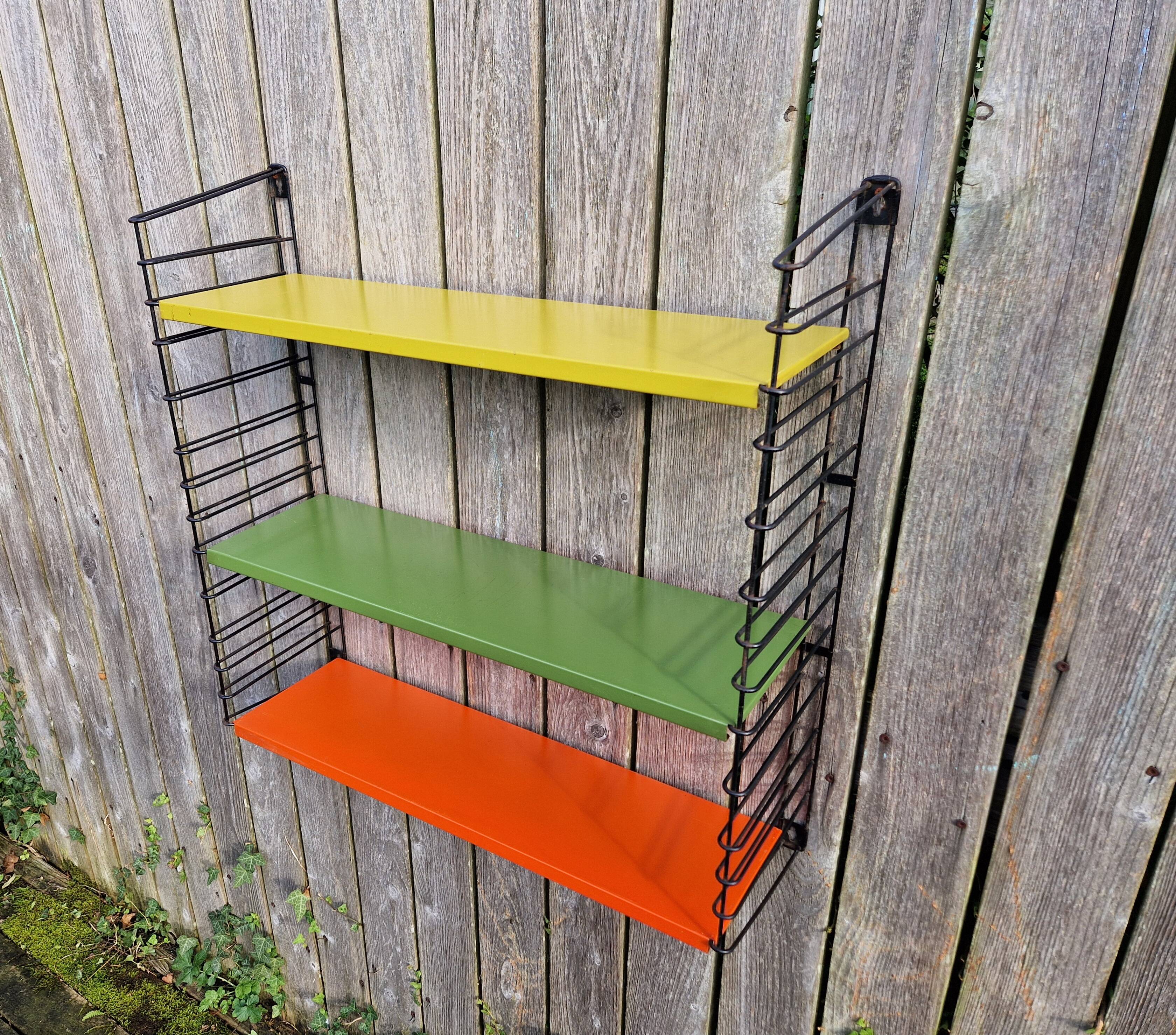 Tomado metal wall shelf, 1960s