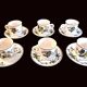 Set of 6 coffee cups and saucers Villeroy & Boch, vintage, Botanica