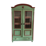 Painted glass cabinet