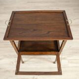 Early 20th Century Oak Tea Cabinet with Tray, 1950s