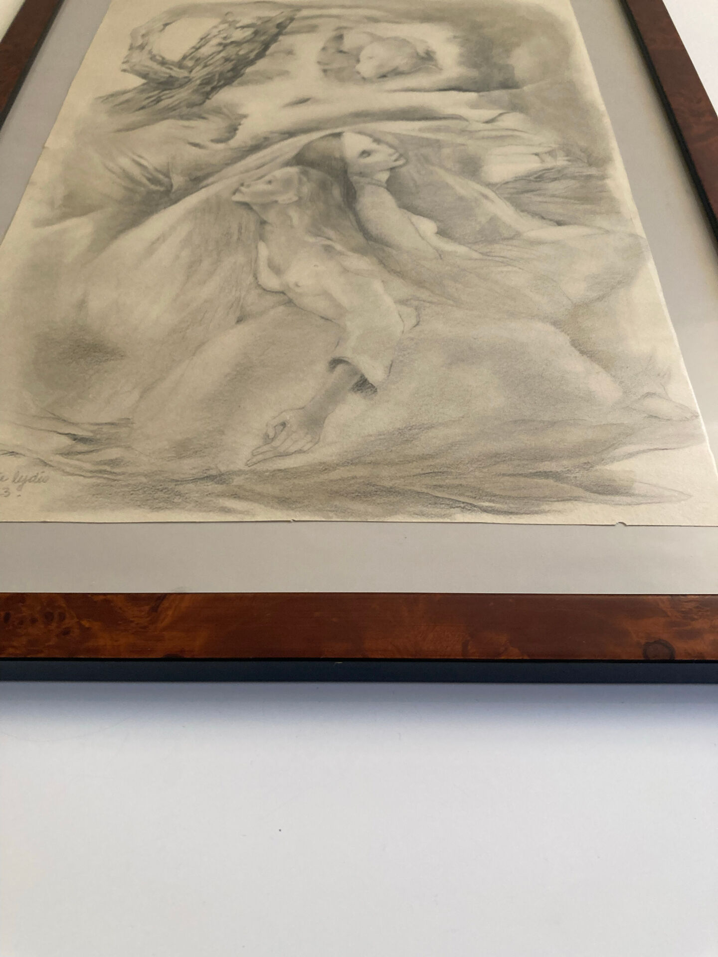Lithograph titled, dated and signed Lydis Mariette (1887-1970)