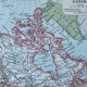 Map of Canada - 20x29cm 1922