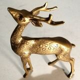 Brass deer 70s