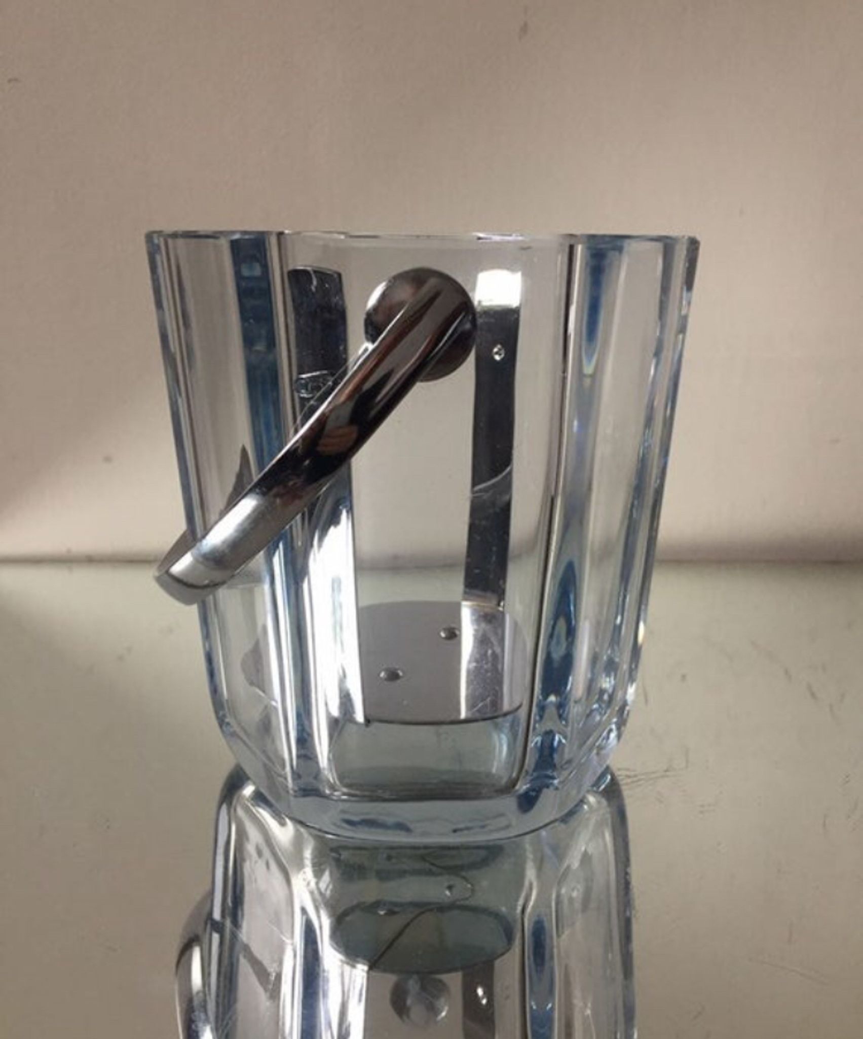 Strombergshyttan crystal  ice bucket 1967