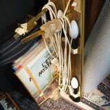 Pair of vintage wall lamps for paintings