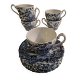 Myott English tea set, The Hunter 6 cups