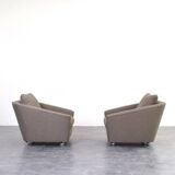 Space-Age German Lounge Chairs, 1960s, Set of 2