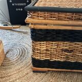 Vintage wicker chest
