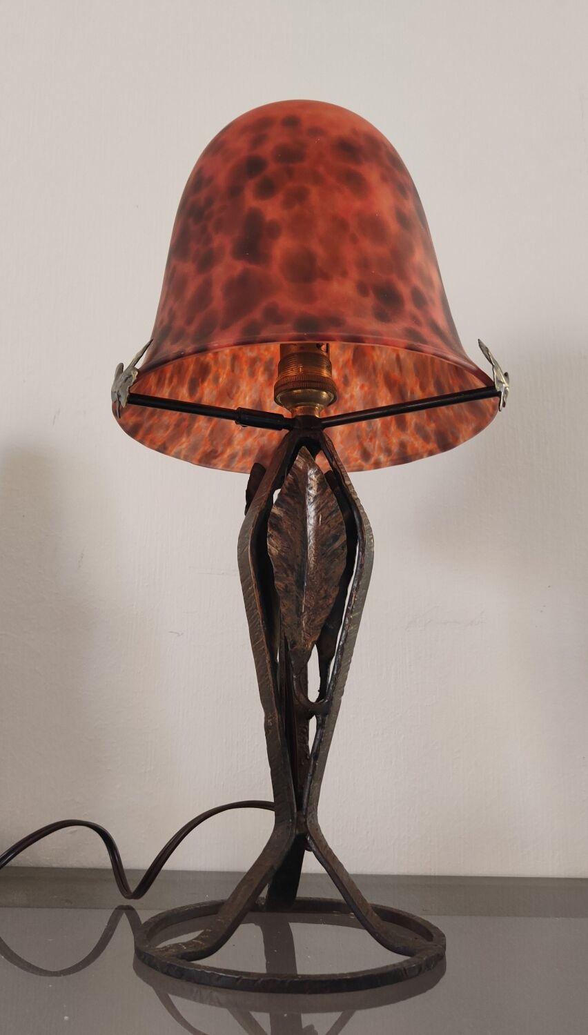 Lampe fer forgé
