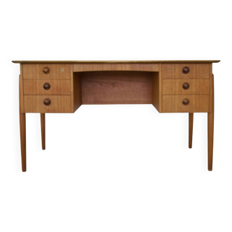 Bureau de direction vintage en teck danois, 1964