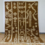 Tapis berbère africain style 282 x 180 cm