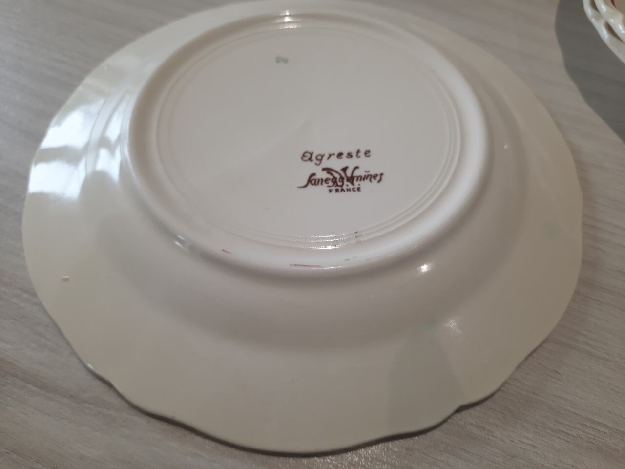 Sarreguemines plates