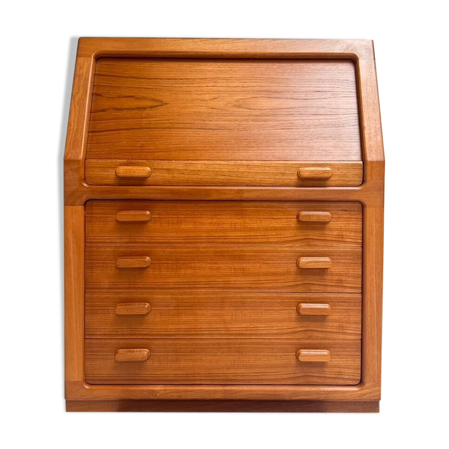 Teak secretary by Dyrlund, 1960s
