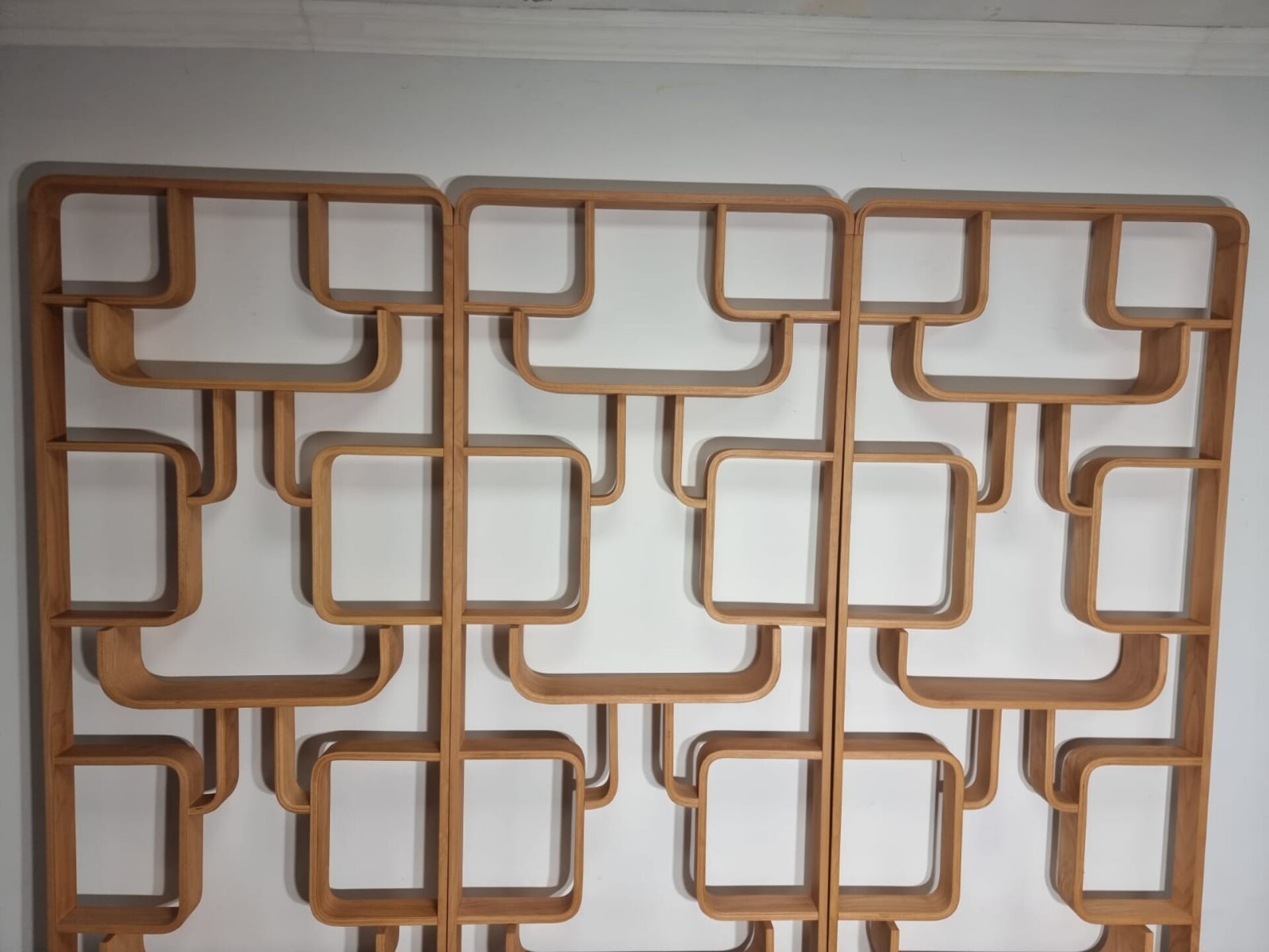 3 screens by Ludvik Volak for Drevopodnik Holesov, 1950s
