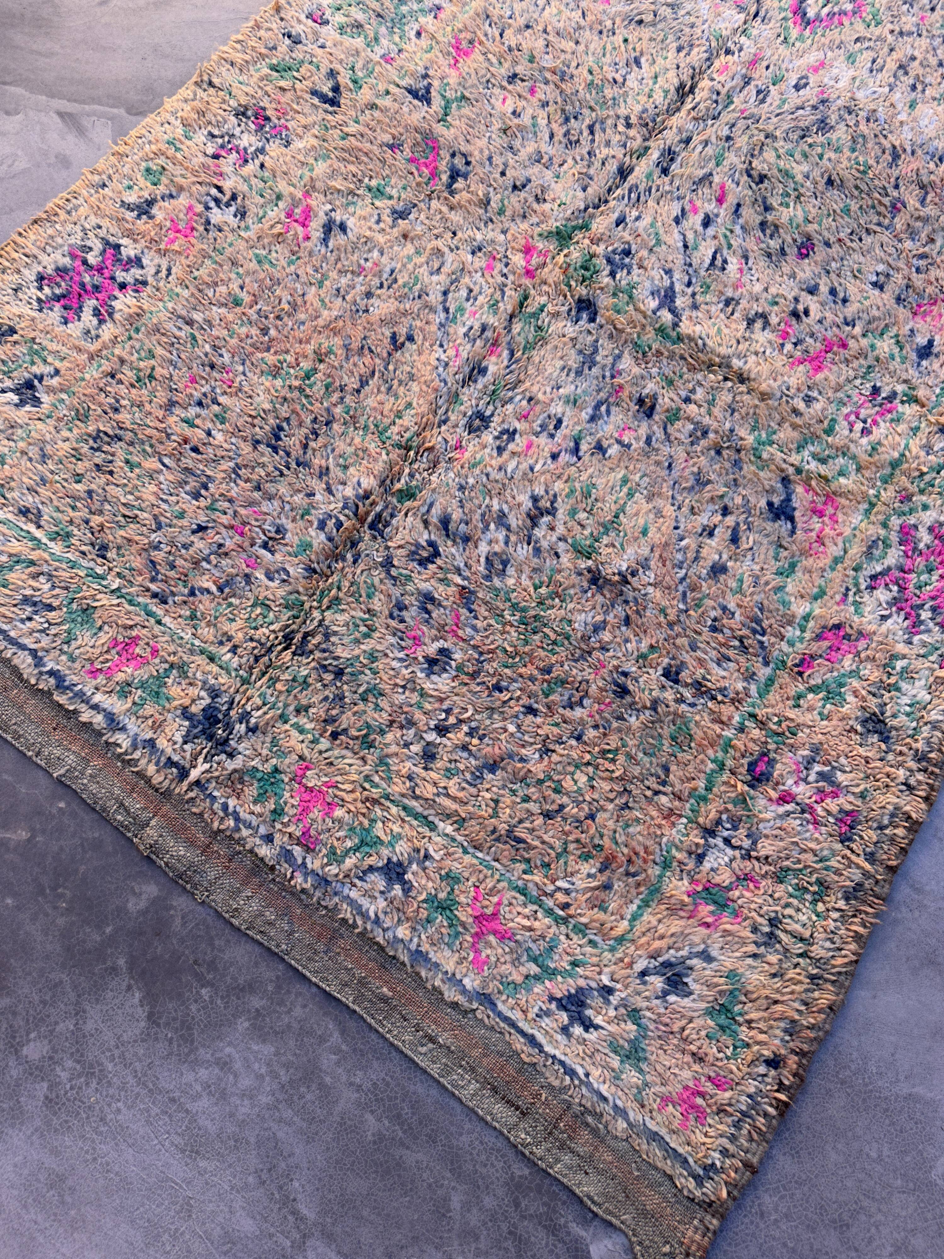 Colorful Zayan Moroccan Rug - 367 x 166 cm