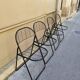 Set of 4 minimalist chairs "Åland" Niels Gammelgaard 1980