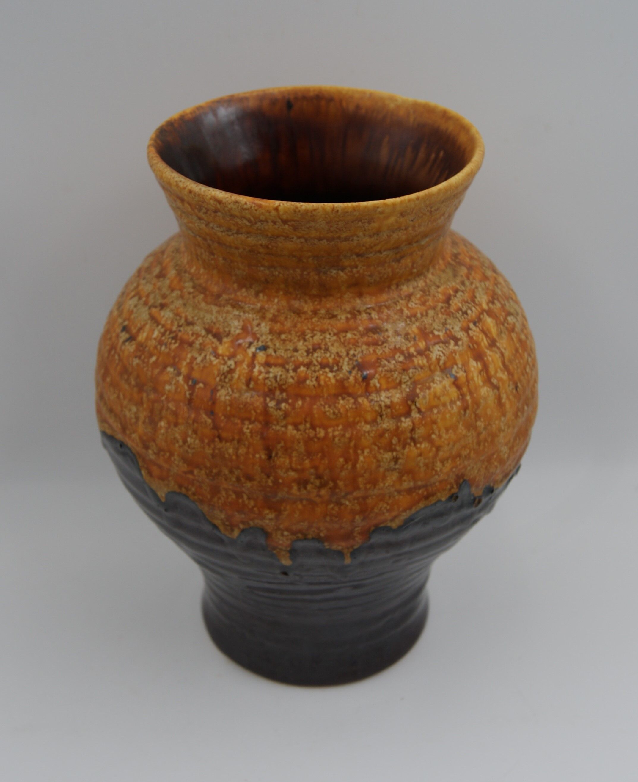 Vintage Fat Lava Germany ceramic vase