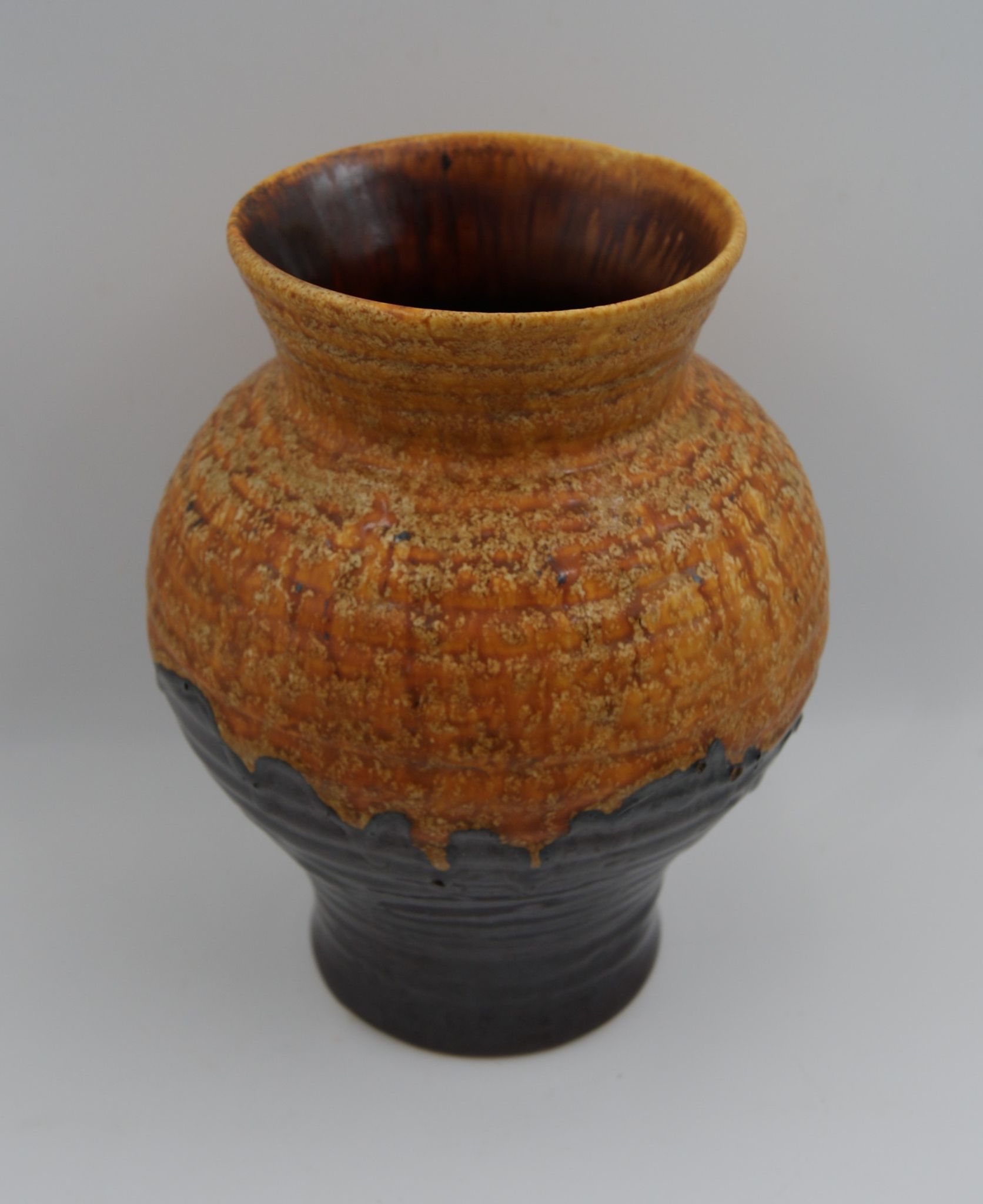 Vintage Fat Lava Germany ceramic vase