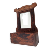 Miroir de barbier indou ancien