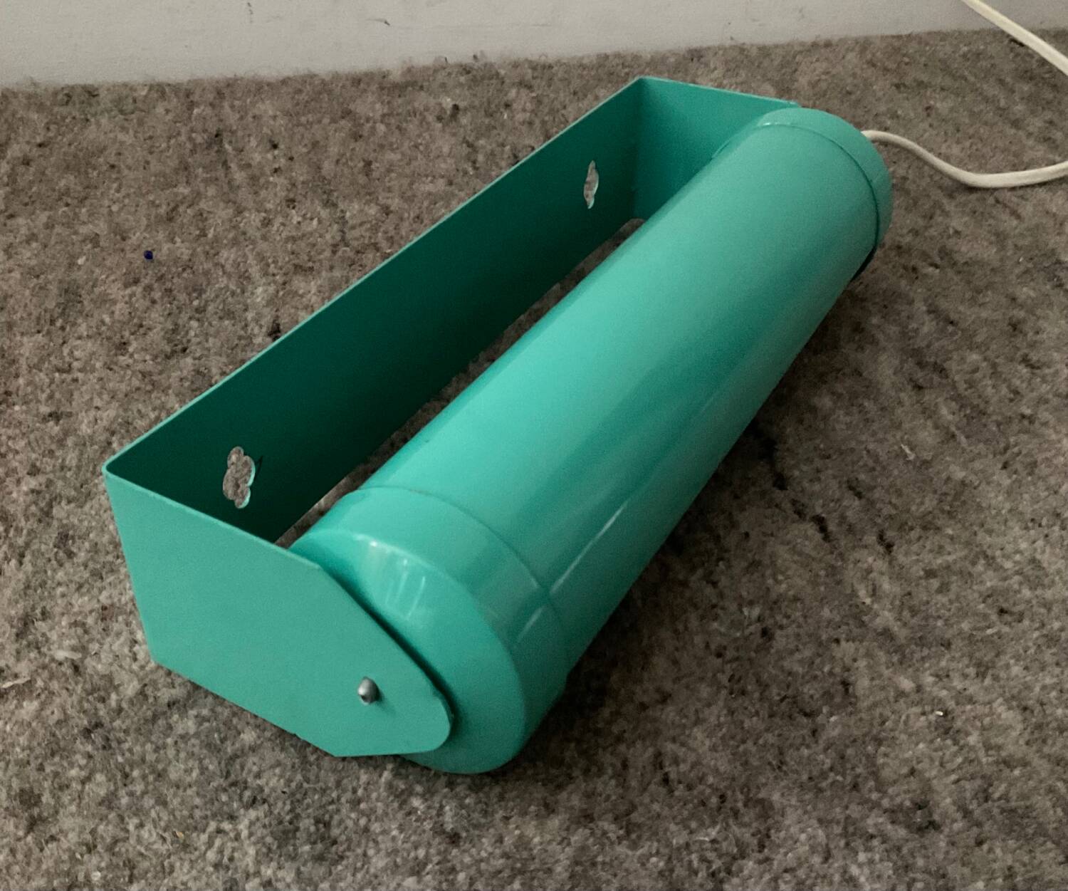 Vintage 80s roller wall light