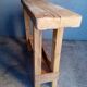 Brutalist console 120 cm solid wood