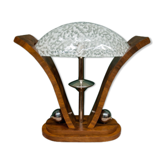 Lampe art déco, pologne, années 1950