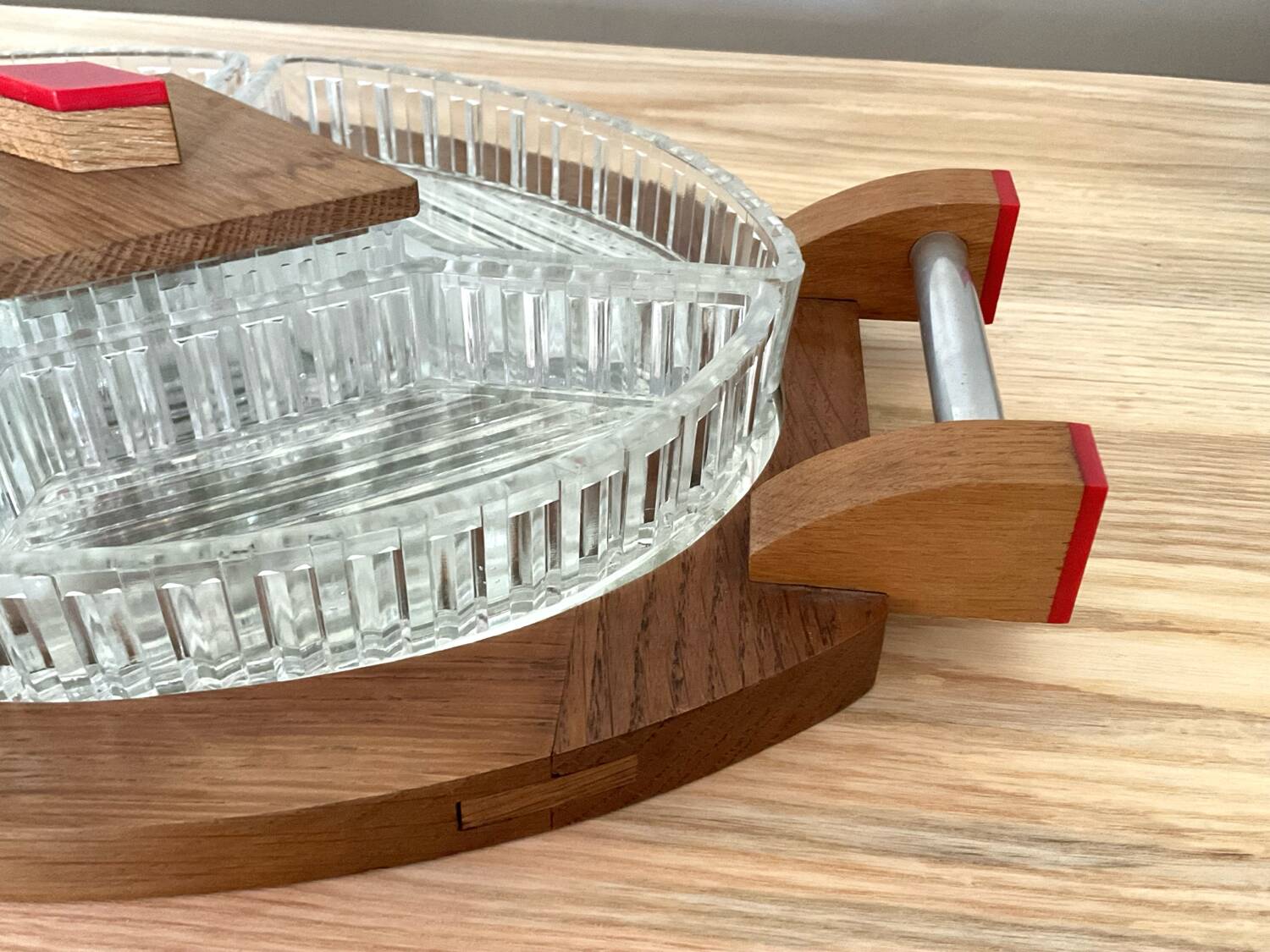 Art Deco appetizer server