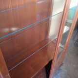 Vitrine empire 2 porte bois ep 1940/50
