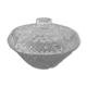 Bonbonnière with cut glass lid