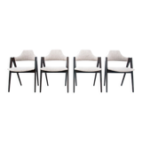 Four Compass dining chairs by Kai Kristiansen Denmark 1960s