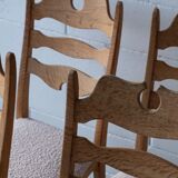 Ensemble de 6 chaises Henning Kjærnulf