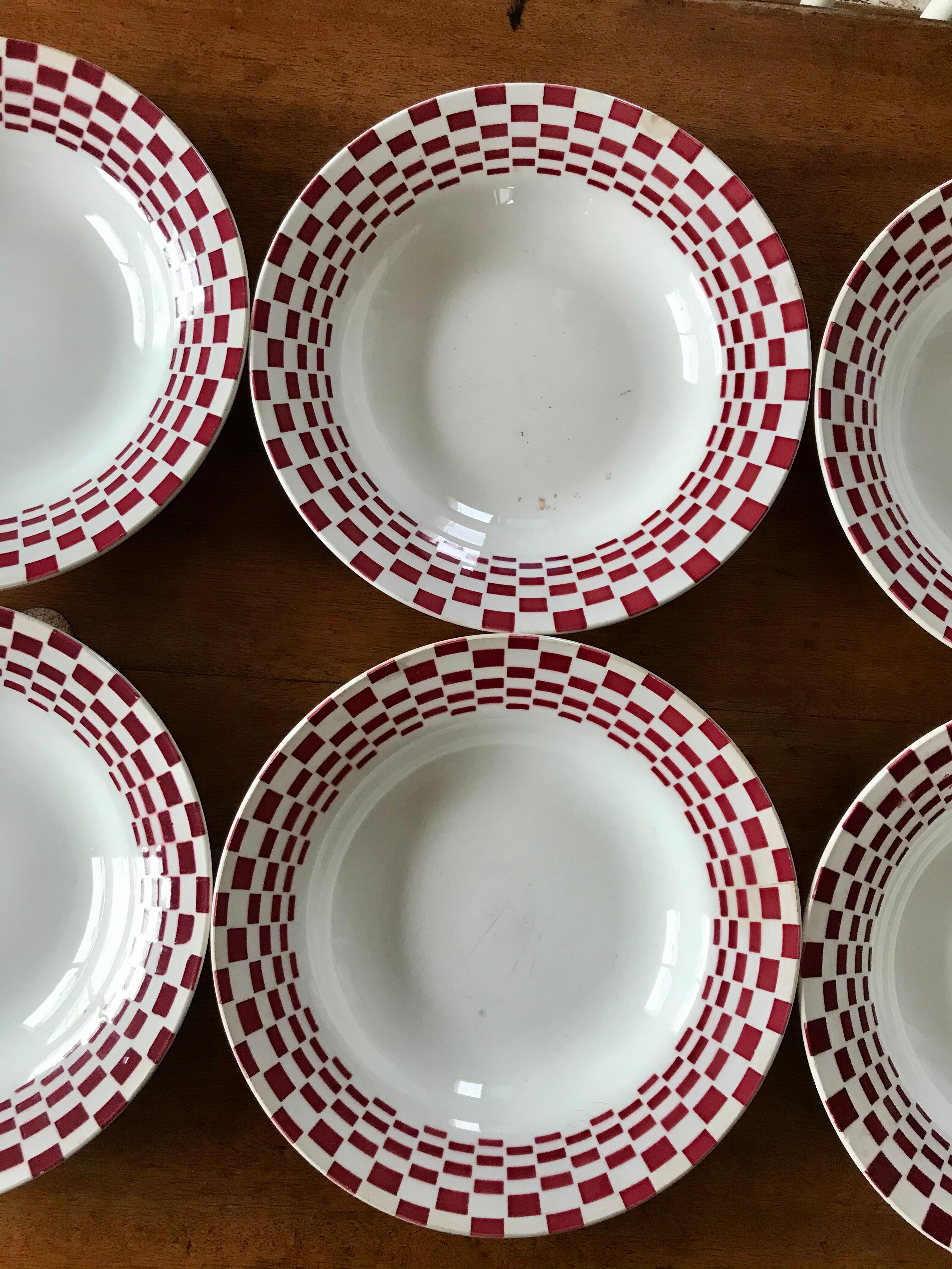 Plates Digouin Sarreguemines