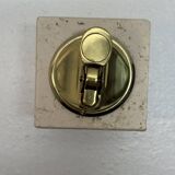Travertine table lighter