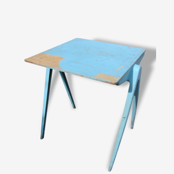 Table pieds compas Esavian 1950