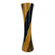 Vase diabolo bois vintage