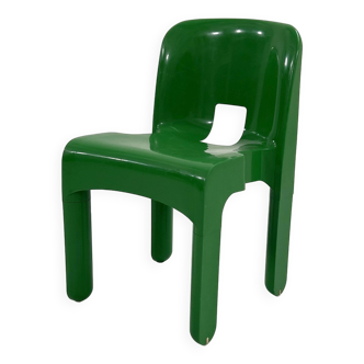 Green Universal Chair Model 4867 by Joe Colombo for Kartell, 1970