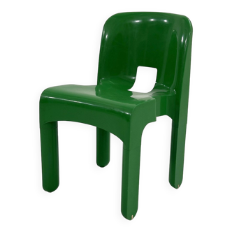 Chaise Universale Verte Modèlel 4867 par Joe Colombo for Kartell, 1970