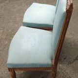 2 chaises louis xvi