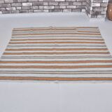 Colourful Stripe Oushak Vintage Hemp sku3724