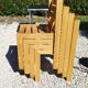 Suite de 4 chaises vintage Wilkhahn en bois clair – style scandinave