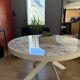 Extendable round table Calligaris
