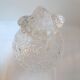 Bonbonniere in glass pineapple cut crystal