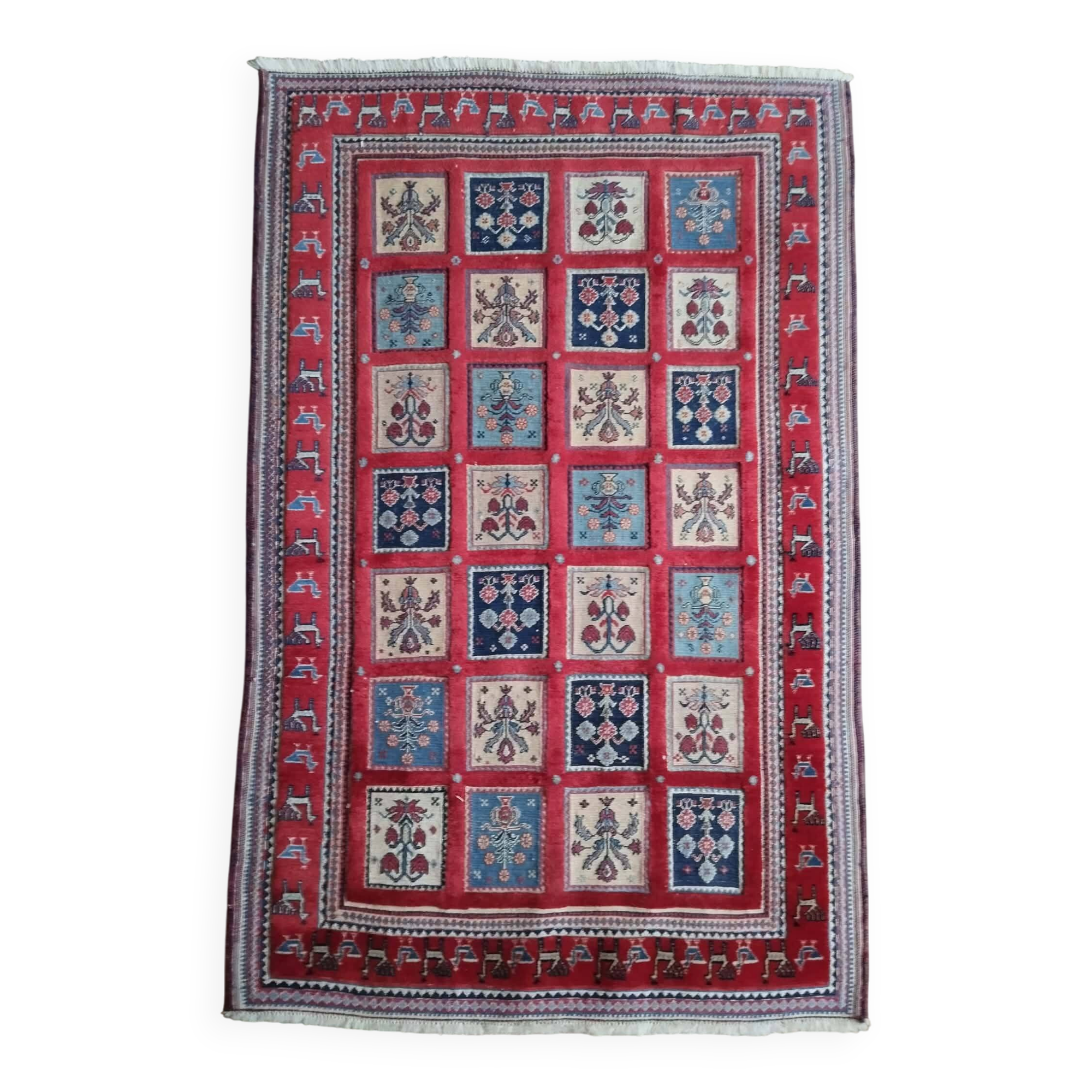 Persian Gabbeh Kilim Rug 186x118cm