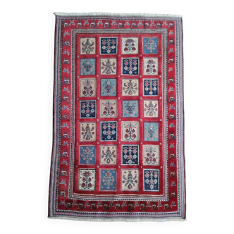 Persian Gabbeh Kilim Rug 186x118cm