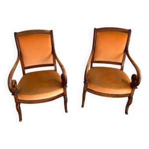 Paire de fauteuils