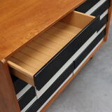 Commode Jiroutek noire et blanche