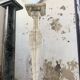 Set of 4 marble columns or pedestals.